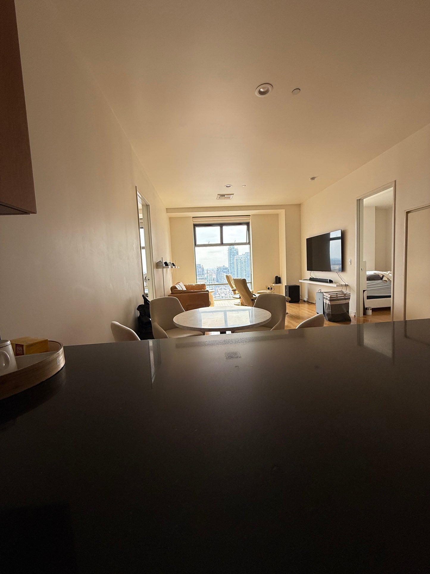 DTLA 80s Brutalist Condo Across WholeFoods & by Philz